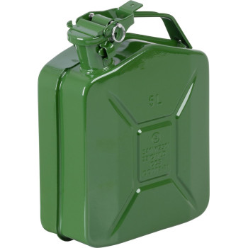 Канистра JerryCan LD5, 5 литров, металлическая, для топлива, зеленая