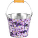 Strend Pro bucket, 5 liters, metal, flower/fruit print, various types