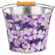 Strend Pro bucket, 5 liters, metal, flower/fruit print, various types