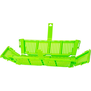 Ящик Strend Pro, для фруктов и овощей, корзина, складной, с ручкой, зеленый, 40x18x15 см