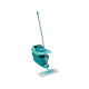 <p>Semi-professional floor mop, for all types of floors, easy wringing of the sleeve using the wringing system in the PROFI bucket, replaceable sleeves made of special synthetic microfibers (washable at 60 ° C in the washing machine without fabric softener), movable joint for wiping into eights and with reach, cabinets, etc., mop width 42 cm + Universal bucket with wringing system without wheels, 8 l, suitable for PROFI mops or other mops with wire construction, wringing without soaking your hands in 