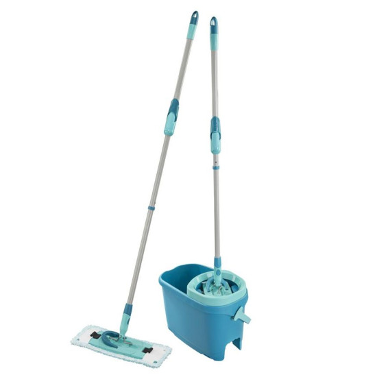 <p>The new innovated Clean Twist M set - a bucket with a wringing attachment and a mop with revolutionary centrifugal wringing technology. The easiest way to clean floors – especially suitable for sensitive wooden floorsGentle damp cleaning of sensitive floorsPatented rotary technology in the handle. The mop replacement is drier than other cleaning systems, and dirt is centrifuged. Super Soft mop replacement: gentle on wood with minimal moisture and a fine structure that protects the floor from scratc