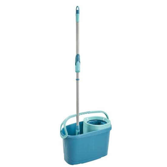 <p>The new innovated Clean Twist M set - a bucket with a wringing attachment and a mop with revolutionary centrifugal wringing technology. The easiest way to clean floors – especially suitable for sensitive wooden floorsGentle damp cleaning of sensitive floorsPatented rotary technology in the handle. The mop replacement is drier than other cleaning systems, and dirt is centrifuged. Super Soft mop replacement: gentle on wood with minimal moisture and a fine structure that protects the floor from scratc