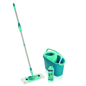 <p>The new innovated Clean Twist M set - a bucket with a wringing attachment and a mop with revolutionary centrifugal wringing technology. The easiest way to clean floors – especially suitable for sensitive wooden floorsGentle damp cleaning of sensitive floorsPatented rotary technology in the handle. The mop replacement is drier than other cleaning systems, and dirt is centrifuged. Super Soft mop replacement: gentle on wood with minimal moisture and a fine structure that protects the floor from scratc