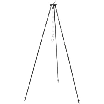 Piknika statīvs 1200 mm, āķis ar ķēdi, katlam, 8 mm