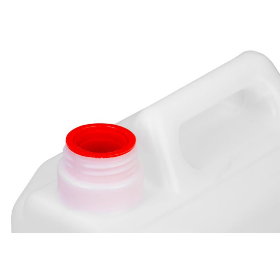 Can 10 lit with valve, white