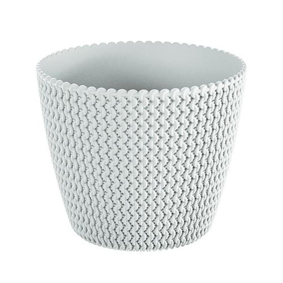 Flower pot SPLOFY 295/249 mm, 11.5 lit, white Flower pot SPLOFY 295/249 mm, 11.5 lit, white