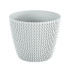 Flower pot SPLOFY 295/249 mm, 11.5 lit, white