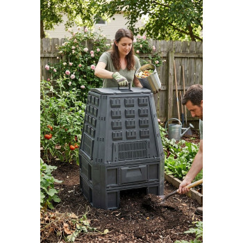 Composter 800lit. 910x1345x900 EVOBLACK hobby, black Composter 800lit. 910x1345x900 EVOBLACK hobby, black