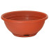 Flower pot round 35x12cm ICS SERENELLA
