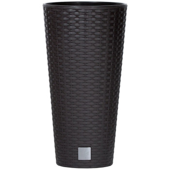 Горшок для цветов со вставкой RATO Tubus 250, коричневый