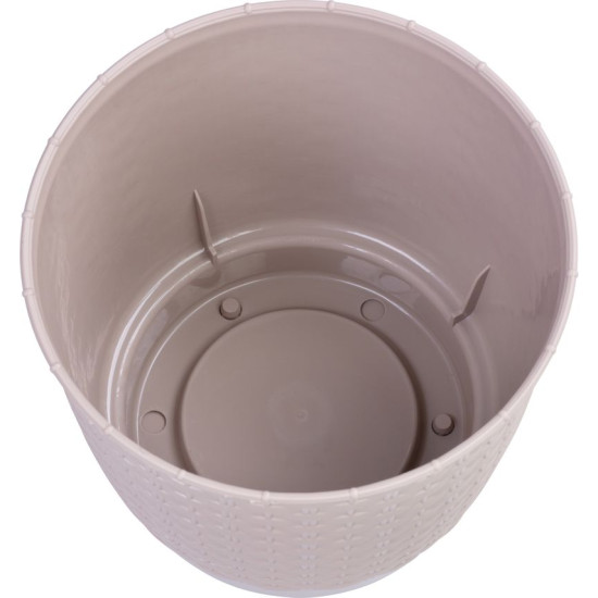 Flower pot RATOLLA Round 190, mocca