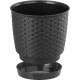 Flower pot RATOLLA Round 190, darkbrown