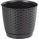 Flower pot RATOLLA Round 190, darkbrown