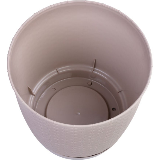 Flower pot RATOLLA Round 250, mocca