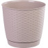 Flower pot RATOLLA Round 250, mocca