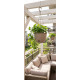 Flower pot RATOLLA Round W 240, mocca