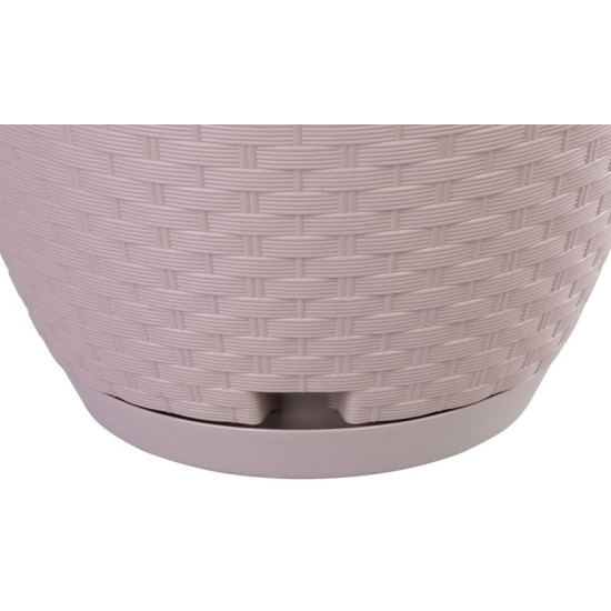 Flower pot RATOLLA Round W 240, mocca
