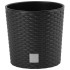 Flower pot RATO Round 200, darkbrown