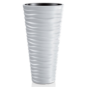 Горшок для цветов SаND Slim 400, 390x750 мм, белый Горшок для цветов SаND Slim 400, 390x750 мм, белый