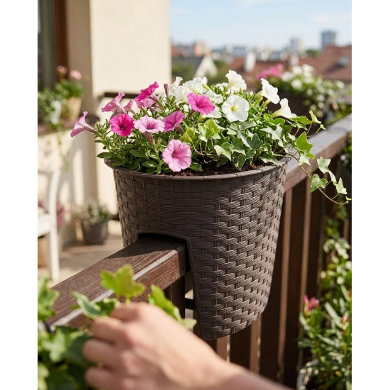 Puķu pods RATOLLA Margas Ovāls 300, brūns Puķu pods RATOLLA Margas Ovāls 300, brūns