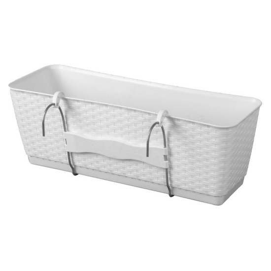 Puķu pods RATOLLA Case PW 500, balts