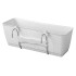 Puķu pods RATOLLA Case PW 500, balts