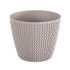 Flower pot SPLOFY 218/184 mm, 5.0 lit, mocca