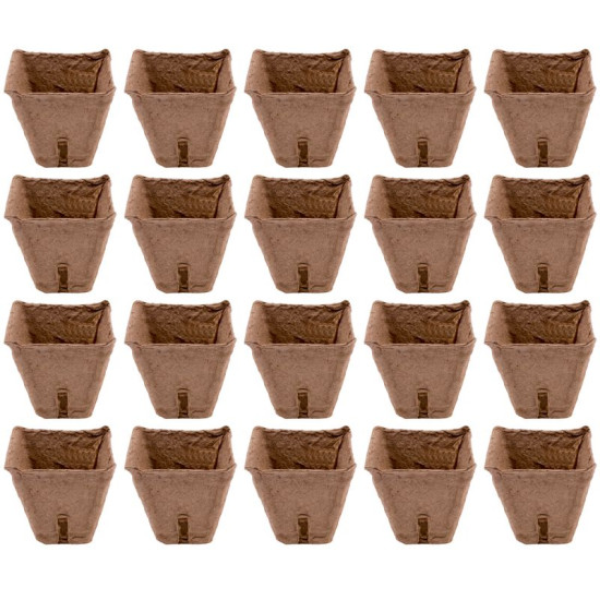 Seedling tray Herrison P1020, paper, 6x6 cm, 1pack. 20 pcs Seedling tray Herrison P1020, paper, 6x6 cm, 1pack. 20 pcs