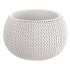 Flower pot SPLOFY Bowl 290x195 mm, white