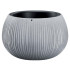 Цветочный горшок BETON Bowl, 29/19x20 см, серый