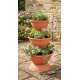Puķu pods Strend Pro PYRAMID, 3-līmeņu, 79 cm, terracotta Puķu pods Strend Pro PYRAMID, 3-līmeņu, 79 cm, terracotta