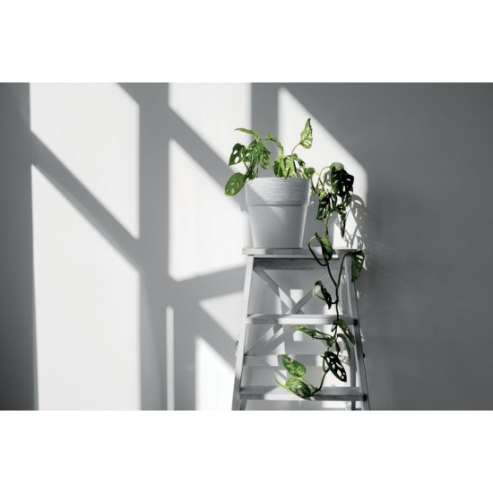 Flower pot FURU 120x122 mm, white