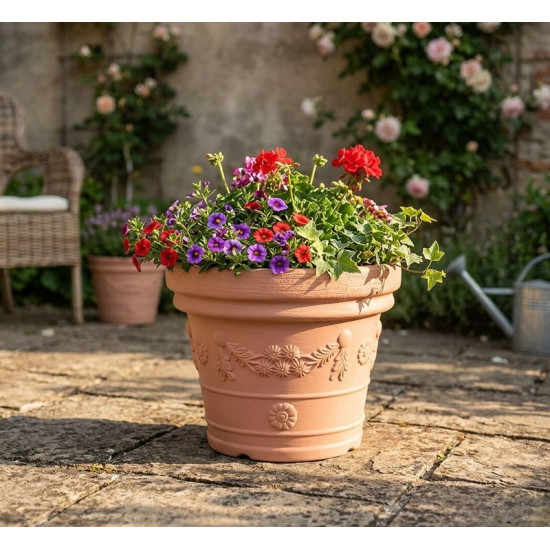DECORA flower pot 570x455 mm, terracotta DECORA flower pot 570x455 mm, terracotta