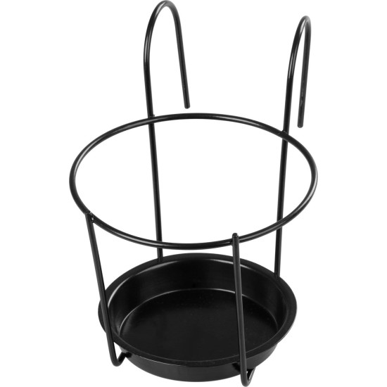 BUMETA turētājs, pakaramais, metāla, puķu podam, margām, 22 cm