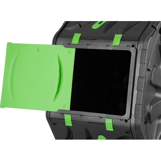 Ящик для компоста Strend Pro Garden, бочка, 70 литров, черный