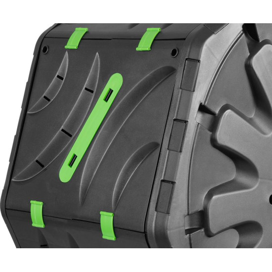 Ящик для компоста Strend Pro Garden, бочка, 70 литров, черный