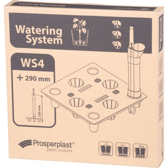 Irrigation system RATO&URBI 325, 29.5x29x5.5 cm, for flower pots Irrigation system RATO&URBI 325, 29.5x29x5.5 cm, for flower pots