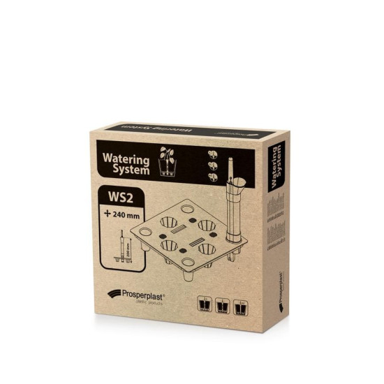 Irrigation system RATO&URBI 265, 24x24x5 cm, for flower pots