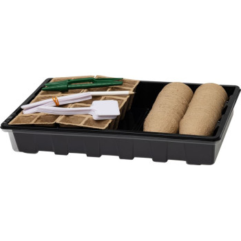 Лоток для рассады Strend Pro, набор из 67 предметов, 37,5x23x6 см