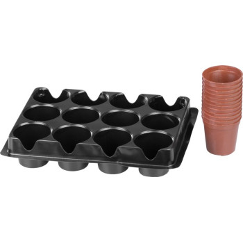 Лоток для рассады Strend Pro, 12 шт, сейчас, 24x18x6 см