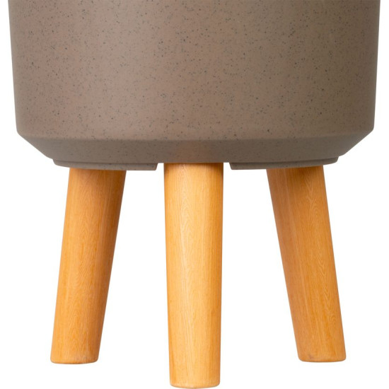 Strend Pro flower pot, color Coffee powder, 20x20x26 cm
