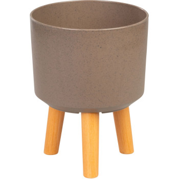 Strend Pro flower pot, color Coffee powder, 20x20x26 cm