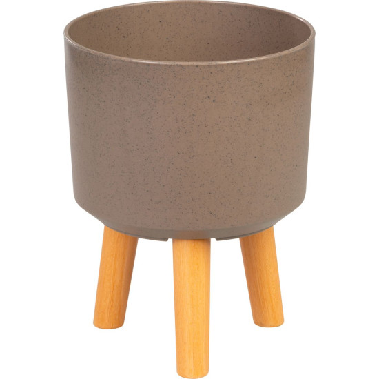 Strend Pro flower pot, color Coffee powder, 20x20x26 cm