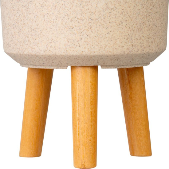 Strend Pro puķu pods, bambusa šķiedra, 20x20x26 cm