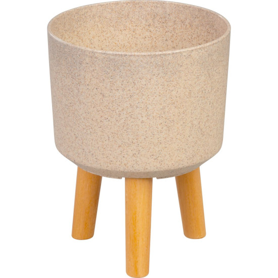 Strend Pro puķu pods, bambusa šķiedra, 20x20x26 cm