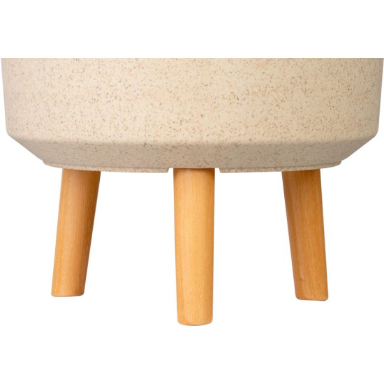 Strend Pro puķu pods, bambusa šķiedra, 30x30x37 cm