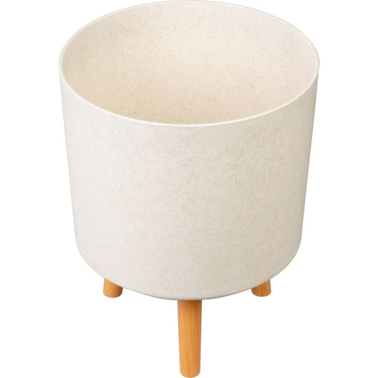 Цветочный горшок Strend Pro, отделка White Weath, 30x30x37 см