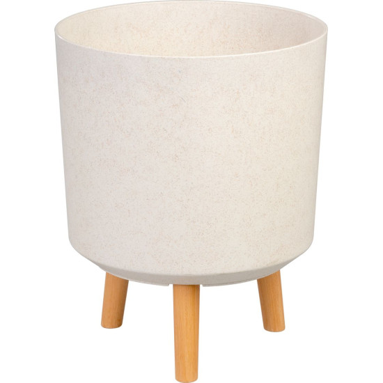 Цветочный горшок Strend Pro, отделка White Weath, 30x30x37 см