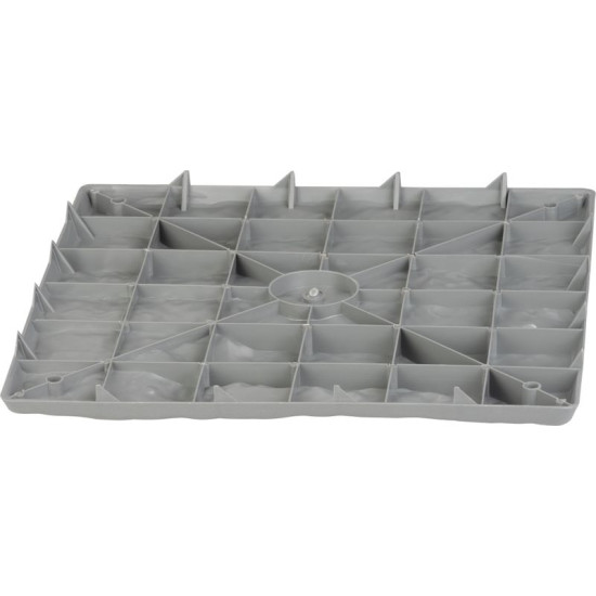 Bruģdēļu komplekts ar akmens efektu, PP, 30x30 cm, plastmasa, pelēks, bumba. 4gab Bruģdēļu komplekts ar akmens efektu, PP, 30x30 cm, plastmasa, pelēks, bumba. 4gab